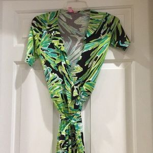 Lilly Pulitzer wrap dress
